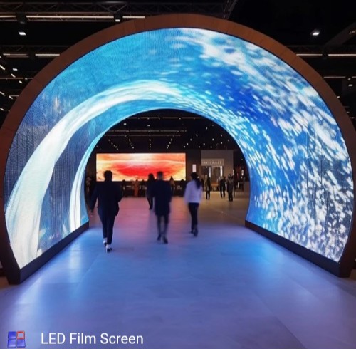نمایشگر LED چسبی